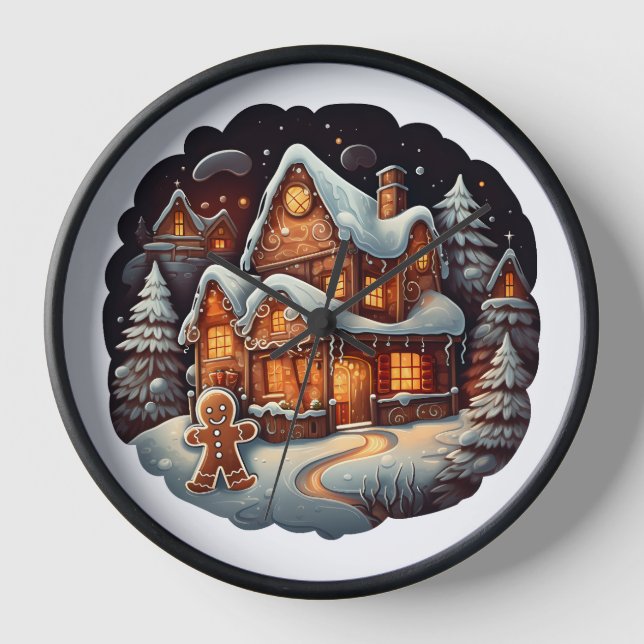 Horloge Maison homme Xmas Gingpain (Recto)
