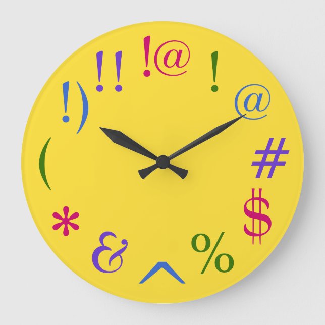 Horloge maj-clé (Recto)