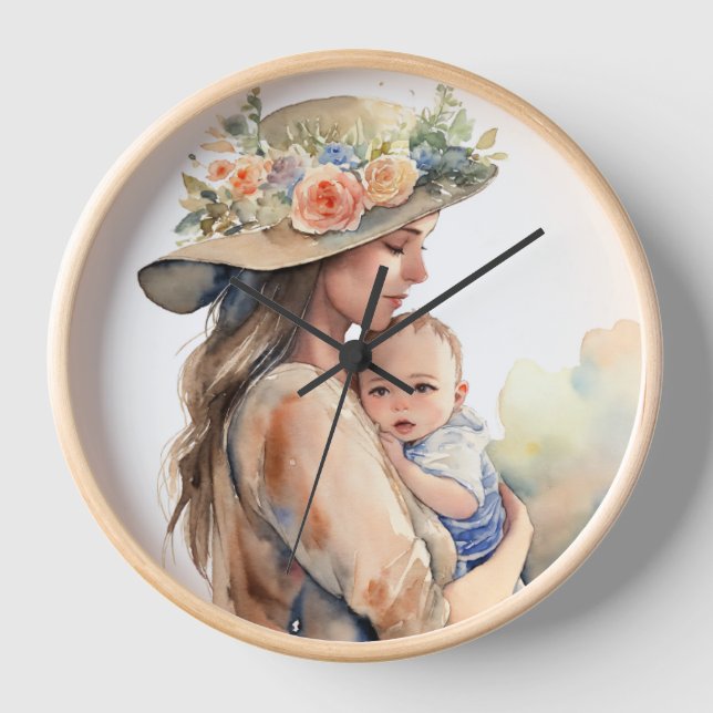Horloge Maman amour (Recto)