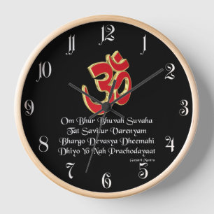 Horloge Mantra de Gayatri