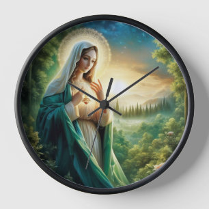 Horloge Marie Vierge Jésus