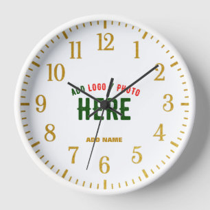 HORLOGE MARQUE BLANCHE MODERNE ET PERSONNALISABLE VÉRIFIÉE