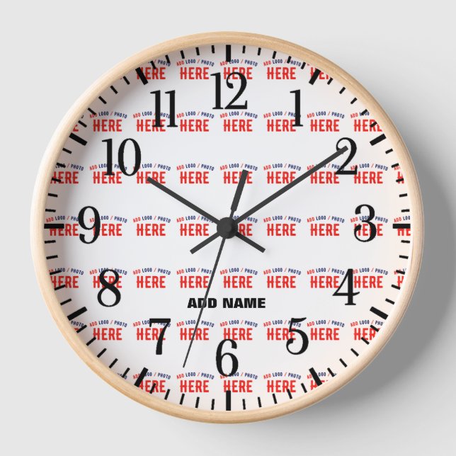 HORLOGE MARQUE BLANCHE MODERNE ET PERSONNALISABLE VÉRIFIÉE (Recto)