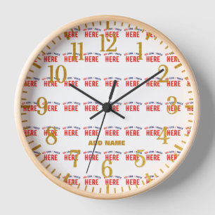 HORLOGE MARQUE BLANCHE VERIFIEE PERSONNALISABLE MODERNE ET