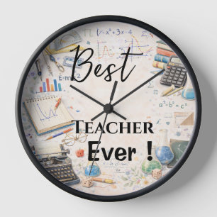 Horloge Math Teacher Thank You Gifts   End of School Year
