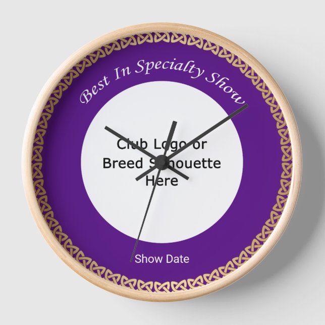 Horloge Meilleur sur mesure en exposition spécialisée (Recto)