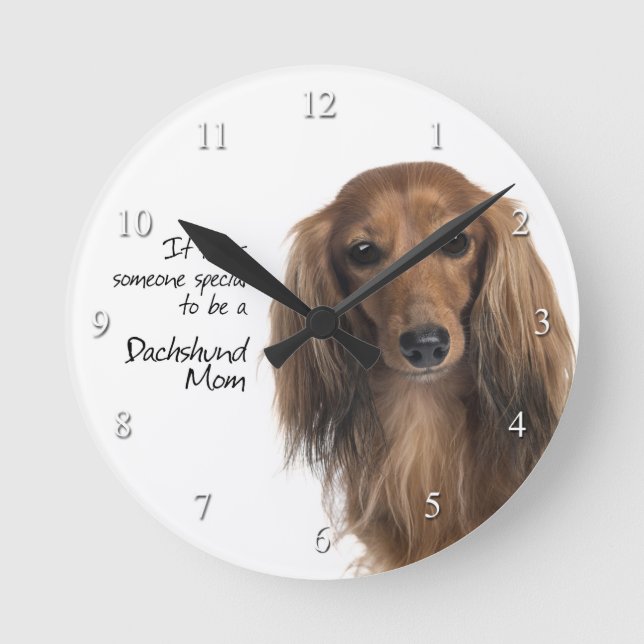 Horloge mère Dachshund (Recto)