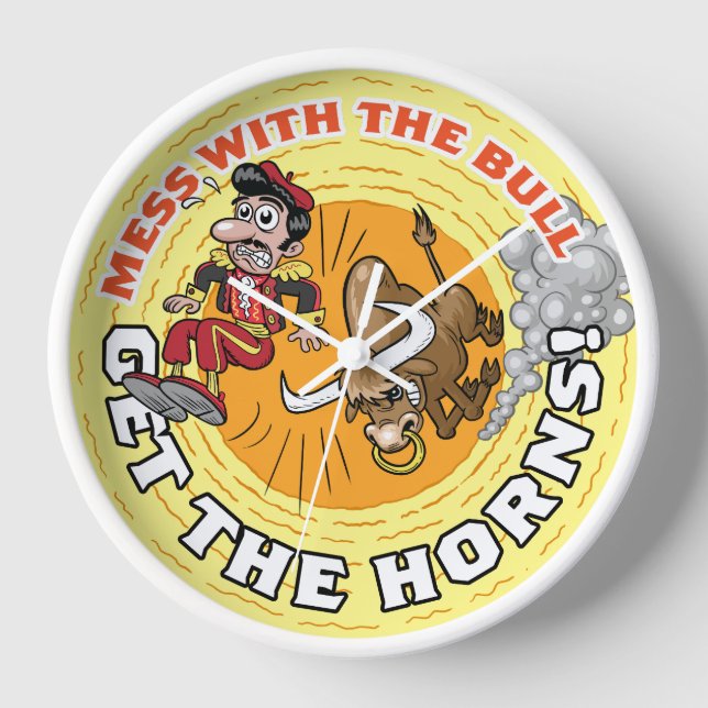 Horloge Mess avec le Bull... (Recto)