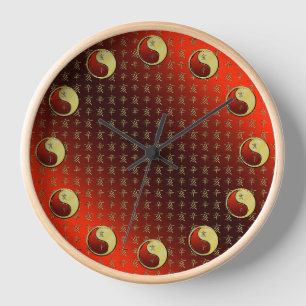 Horloge Métal Bœuf