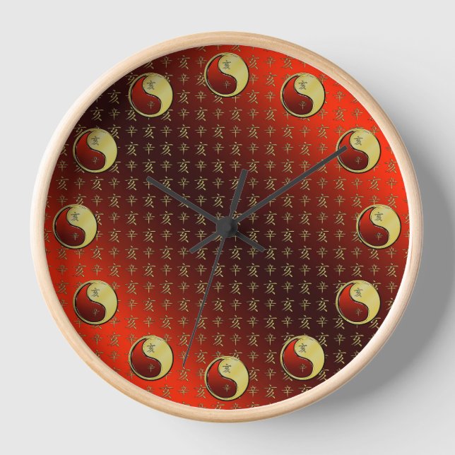 Horloge Métal Bœuf (Recto)