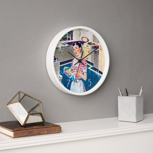Horloge mignon rétro vintage (Bureau)