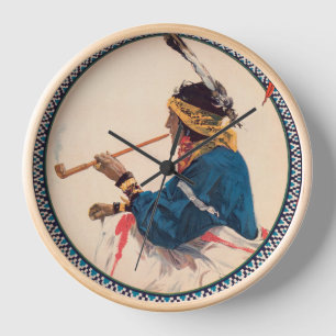 Horloge Miller Bros 101 Ranch, Poster du Wild West Circus