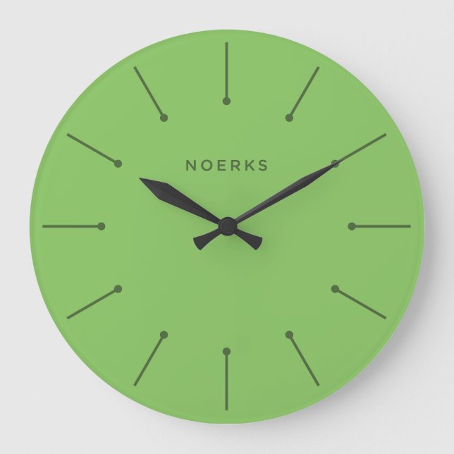 Horloge Minimaliste Noirva (Recto)