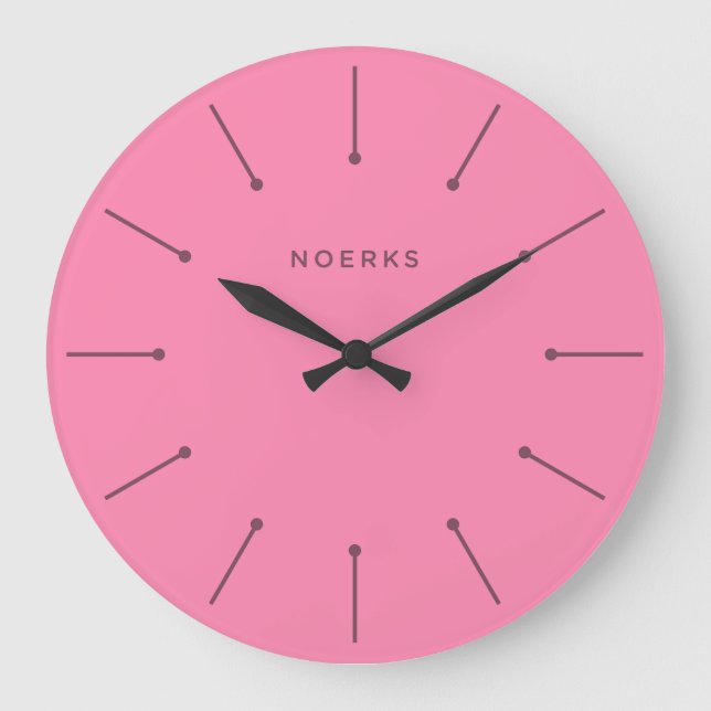 Horloge Minimaliste Noirva (Recto)