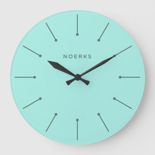Horloge Minimaliste Noirva (Recto)