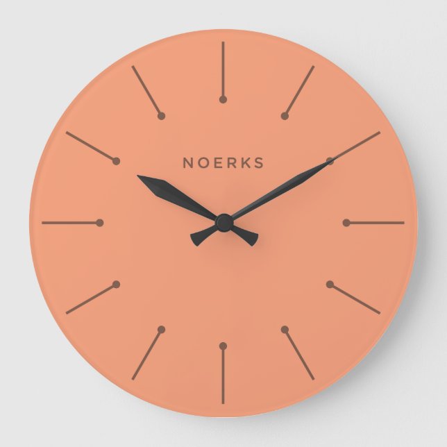 Horloge Minimaliste Noirva (Recto)