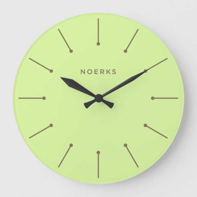 Horloge Minimaliste Noirva (Recto)