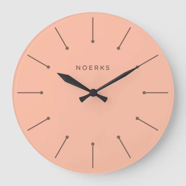 Horloge Minimaliste Noirva (Recto)