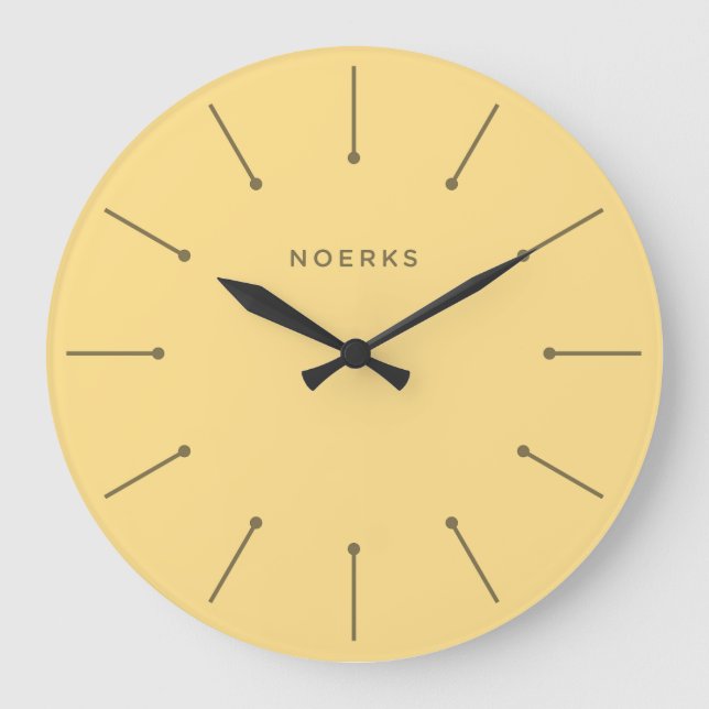 Horloge Minimaliste Noirva (Recto)