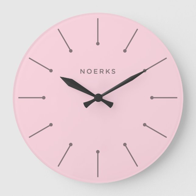 Horloge Minimaliste Noirva (Recto)