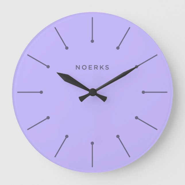 Horloge Minimaliste Noirva (Recto)