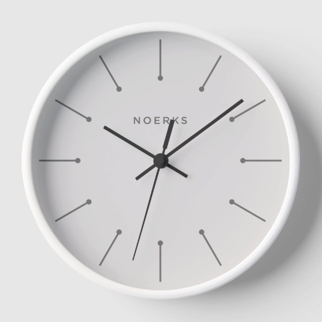 Horloge Minimaliste Noirva (Recto)