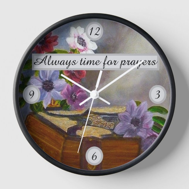 Horloge Moment de prière (Recto)