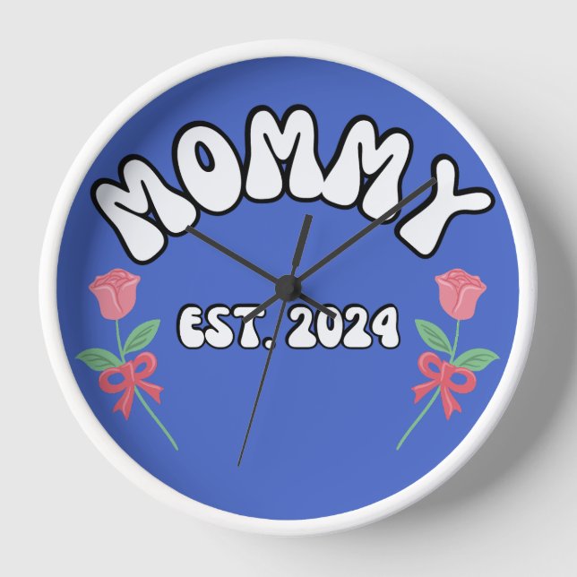 Horloge Mommy est 2024 (Recto)