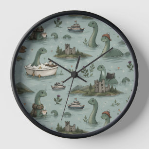 Horloge Monstre du Loch Ness