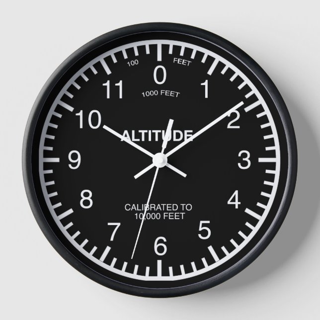 HORLOGE MONTRE D'ALTITUDE (Recto)