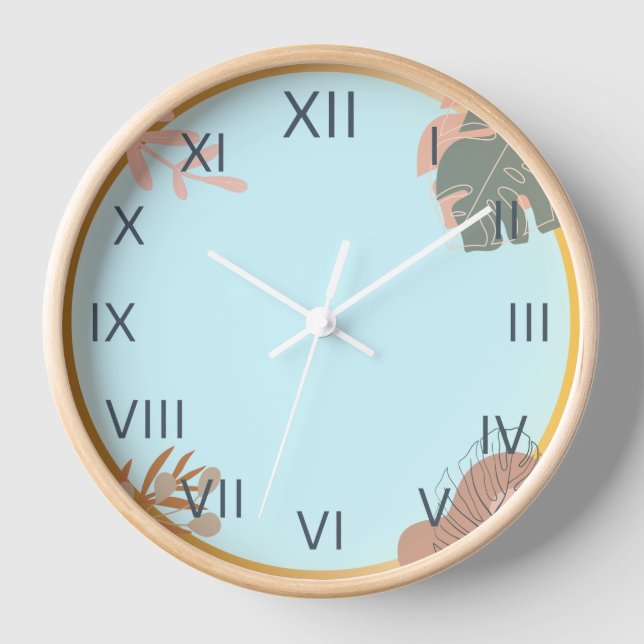 Horloge Montre de Pastell Leaf (Recto)