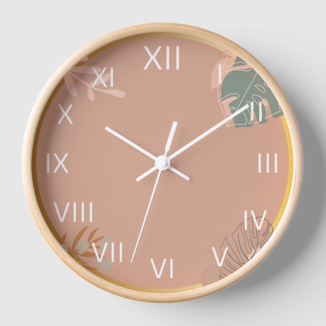 Horloge Montre-Pastel élégante (Recto)