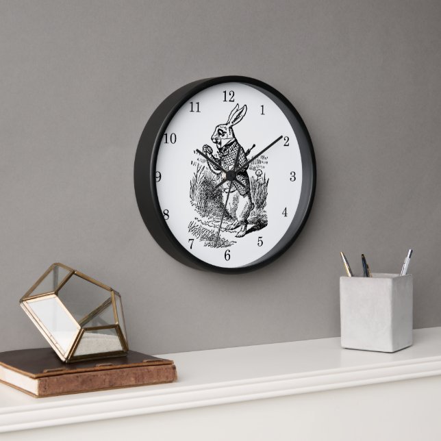Horloge Montre vintage Alice au pays des merveilles du lap (Bureau)