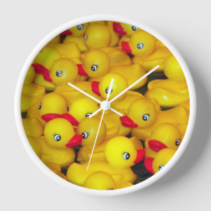 Horloge Motif canard en caoutchouc