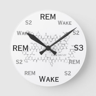 Horloge Motif du sommeil