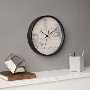 Horloge Motif Dulocke