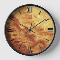 Motif en pierre de Gem, or et yeux de tigre Brown