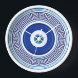 Horloge Motif grec mal oeil Nazar<br><div class="desc">Voir mon magasin pour plus de produits de Grèce.</div>