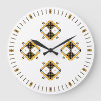 Horloge motifs kabyle