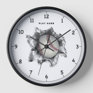 Horloge Motivation du baseball