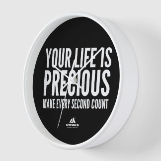 HORLOGE MOTIVATIONNALISME© PRÉCIEUX_