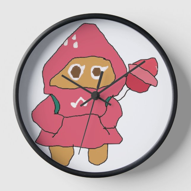 Horloge Ms Paint cookie run strawberry cookie (Recto)