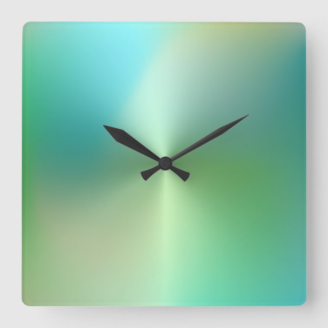 Horloge Mur Acrylique De Style Métallurgique Multi (Recto)