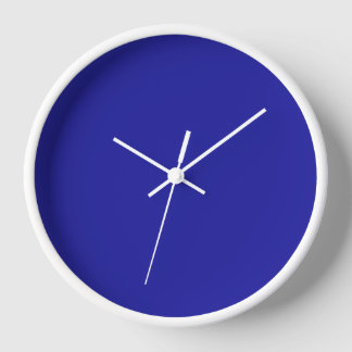 Horloge Mur bleu Cobalt
