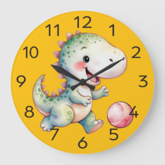 Horloge Mur Dino-T-Rex