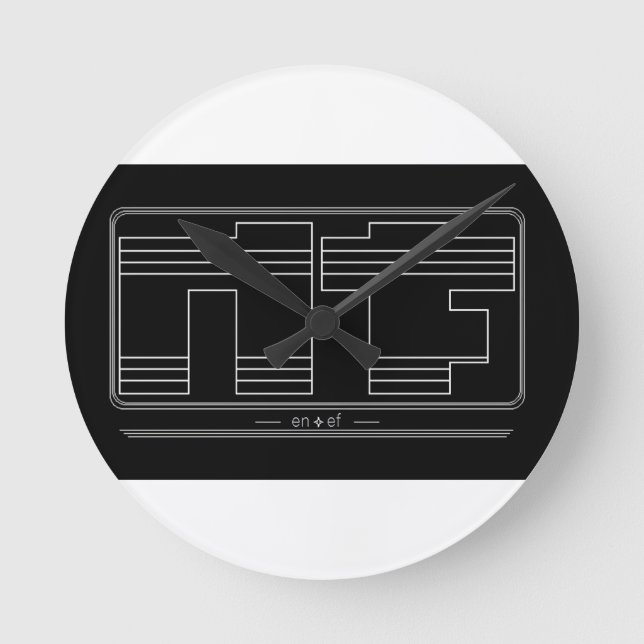 Horloge murale (Recto)