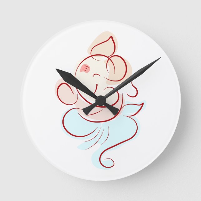 horloge murale (Recto)