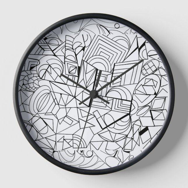Horloge murale (Recto)