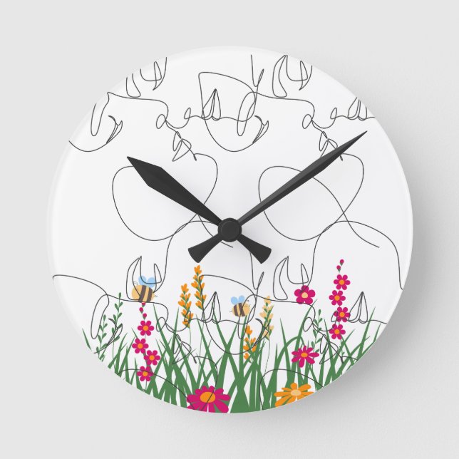 horloge murale (Recto)