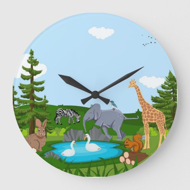 horloge murale (Recto)